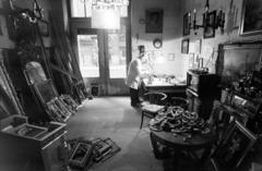 1981, Szebeni András, műhely, Fortepan #304085