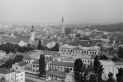 Romania,Transylvania, Cluj-Napoca, látkép a Fellegvárból., 1985, Németh Tamás, Fortepan #30434