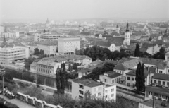 Romania,Transylvania, Cluj-Napoca, látkép a Fellegvárból., 1985, Németh Tamás, Fortepan #30435