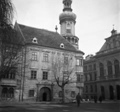 1961, Bán Tamás, tower, monument, Fortepan #304372