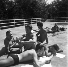 1955, Bán Tamás, Fortepan #304440