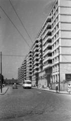 1962, Bán Tamás, lakótelep, utcakép, Fortepan #304458