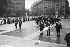 1937, Inkey Tibor, uniform, march, Fortepan #304644