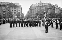 1937, Inkey Tibor, uniform, festive, Fortepan #304646