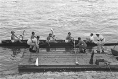 1938, Inkey Tibor, Best of, evező, Fortepan #304700