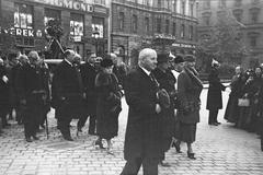 1936, Inkey Tibor, movie camera, politics, filming, Fortepan #305083