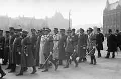 1936, Inkey Tibor, sword, Fortepan #305112