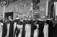 1938, Inkey Tibor, Best of, szerzetes, Fortepan #306050