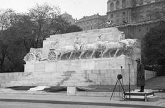 1937, Inkey Tibor, filming, microphone, Fortepan #306156