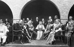 1937, Inkey Tibor, winners' podium, lady, politician, Fortepan #306174