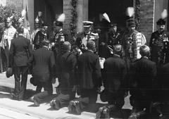 1937, Inkey Tibor, Order of the Valiant, feather, Fortepan #306177