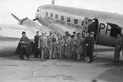 1936, Inkey Tibor, Douglas-brand, filming, Fortepan #306281