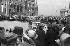 1937, Inkey Tibor, uniform, politician, Fortepan #306327