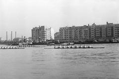 1939, Inkey Tibor, paddling, Fortepan #306378