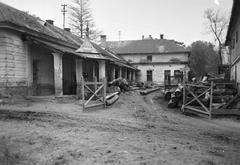Hungary, 1959, Gazda Anikó, Best of, yard, porch, Fortepan #307123