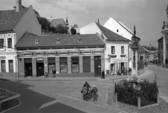 Magyarország, Szentendre, Fő (Marx) tér, Szerb (kalmár) kereszt., 1970, Storymap.hu, Fortepan #30849