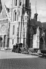 1945, Böhönyey Ágnes, Best of, templom, gótika, csille, kisvasút, Fortepan #309161