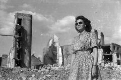 1945, Böhönyey Ágnes, Fortepan #309165