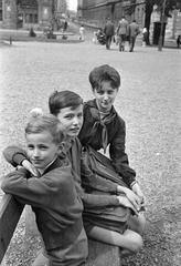 1961, Bordács Ferenc, Best of, hárman, Fortepan #309690