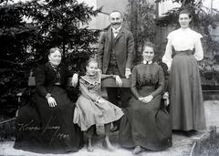 1907, Gödény János, család, Fortepan #309915