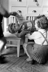 1943, Lindner család, Fortepan #310832