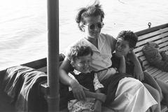 1952, Lindner család, Fortepan #311158