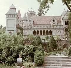 Magyarország, Székesfehérvár, Bory-vár., 1966, Építésügyi Dokumentációs és Információs Központ, VÁTI, kastély, színes, eklektikus építészet, Bory Jenő-terv, Fortepan #31201