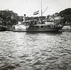 1909, fortepan/Album 123, sétahajó, Fortepan #312583