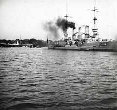 1909, fortepan/Album 123, hajókémény, füst, Fortepan #312587