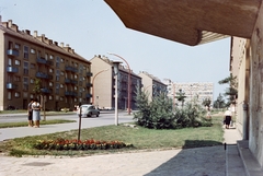 Magyarország, Uránváros, Pécs, Esztergár Lajos utca (39-es dandár út)., 1963, Építésügyi Dokumentációs és Információs Központ, VÁTI, színes, Fortepan #31289