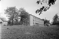 Magyarország, Tatabánya, Szent Borbála (Ságvári Endre) út, Tűzoltóság., 1960, Építésügyi Dokumentációs és Információs Központ, VÁTI, tűzoltóság, Fortepan #31315