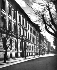 Hungary, Szeged, Deák Ferenc utca, balra a 4 szám., 1947, Kozma János, street view, Fortepan #31405