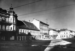 Hungary, Szeged, Klauzál tér., 1947, Kozma János, square, street view, Fortepan #31408