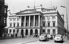 Lengyelország, Wroclaw, Operaház., 1964, Beyer Norbert, automobil, opera, Carl Ferdinand Langhans-terv, Carl Johann Lüdecke-terv, Karl Schmidt-terv, Fortepan #31662