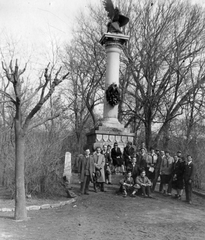 Magyarország, Székesfehérvár, Halesz-park, Vértanúk emlékműve., 1929, Fehérvári József, emlékmű, Fortepan #31695