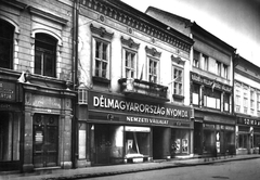 Hungary, Szeged, Kárász utca, Várnay-ház., 1947, Kozma János, store display, Fortepan #31954