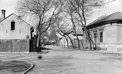 Magyarország, Kecskemét, Hosszú utca az Apponyi Albert (Hámán Kató) tér felől., 1977, Építésügyi Dokumentációs és Információs Központ, VÁTI, Fortepan #32353