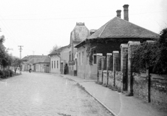 Magyarország, Nagykőrös, Jókai utca a Taksony utca felől a Szabolcs utca felé nézve., 1969, Építésügyi Dokumentációs és Információs Központ, VÁTI, Fortepan #32533