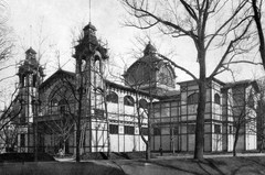 Magyarország, Városliget, Budapest XIV., a horvát iparcsarnok pavilonja a millenniumi kiállításon., 1900, Pesti Brúnó, kiállítás, pavilon, Budapest, Fortepan #32576