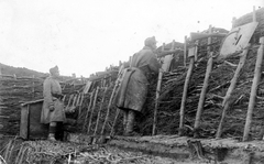 Első világháború, lövészárok., 1916, Bindorfer Ferenc, First World War, trench, military, soldier, gun, Fortepan #32604