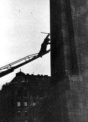 Hungary, Budapest V., Szabadság tér, szovjet hősi emlékmű., 1956, Pesti Srác2, revolution, monument, Budapest, Fortepan #32775