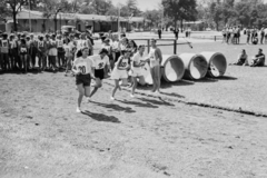 Magyarország, Városliget, Budapest XIV., Városligeti sportnap, női futóverseny., 1949, Kovács Márton Ernő, Budapest, nő, futóverseny, Fortepan #33616