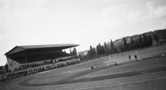 Magyarország, Diósgyőr, Miskolc, DVTK Stadion., 1949, Kovács Márton Ernő, tribün, sportpálya, Fortepan #33722