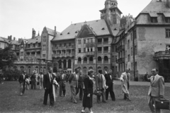 Magyarország, Lillafüred, Miskolc, Palotaszálló a park felől., 1949, Kovács Márton Ernő, szálloda, neoreneszánsz, Lux Kálmán-terv, Fortepan #33728