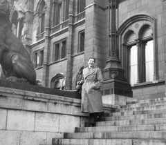 Hungary, Budapest V., Parlament., 1955, Fortepan, Imre Steindl-design, parliament, Neo-Gothic-style, eclectic architecture, Budapest, Fortepan #3660