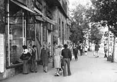 Magyarország, Budapest XI., Móricz Zsigmond körtér a Villányi út felől a Bartók Béla út felé nézve., 1978, Fortepan, utcakép, életkép, Budapest, Fortepan #38923