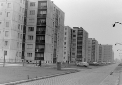 Hungary, Budapest IX., Üllői út, a Pöttyös utca felől az Ecseri út felé nézve., 1978, Fortepan, light, Czechoslovak brand, Tatra-brand, Gerrman brand, Trabant-brand, blocks, automobile, Budapest, Fortepan #390