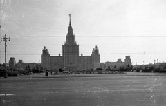 Oroszország, Moszkva, Lomonoszov Egyetem., 1964, Fortepan, Szovjetunió, építészet, egyetem, szocreál, Lev Rudnev-terv, Fortepan #39102