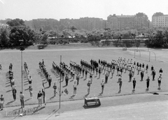 Magyarország, Margitsziget, Budapest, Úttörő sporttelep / Úttörő stadion., 1964, Fortepan, sport, Fortepan #3916