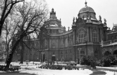 Magyarország, Városliget, Budapest XIV., Vajdahunyad vára, Mezőgazdasági Múzeum., 1980, Fortepan, tél, múzeum, Alpár Ignác-terv, Budapest, Fortepan #39165